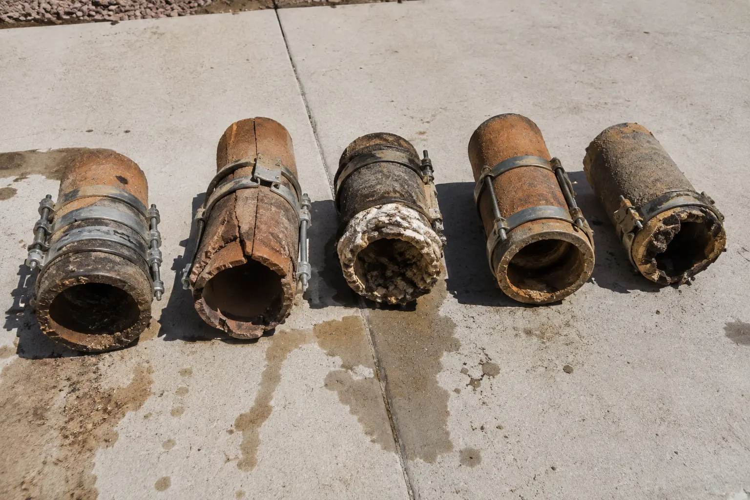 Trenchless Sewer Replacement warning signs