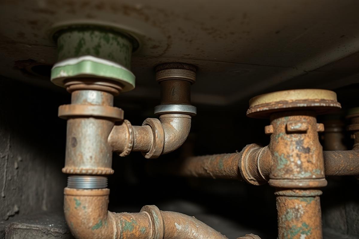 Piping & Repiping warning signs