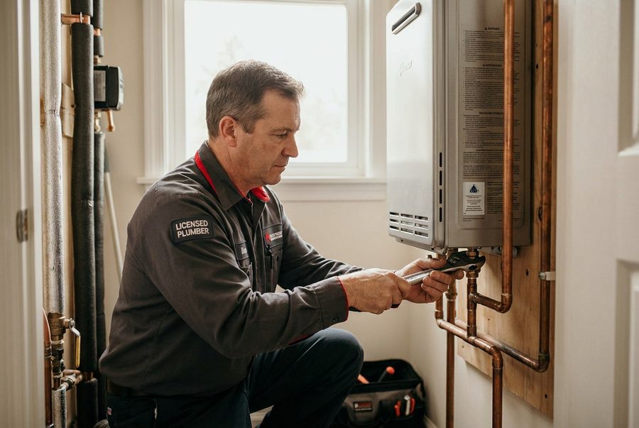 Tankless Water Heater Installation